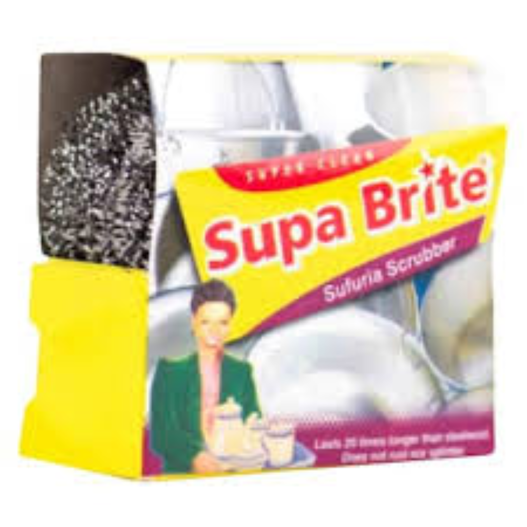 SUPA BRITE STEEL 'O' SCRUBBER